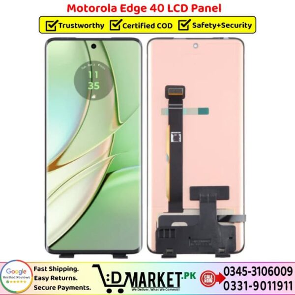 Motorola Edge 40 LCD Panel Price In Pakistan