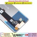 Motorola Moto G34 LCD Panel Price In Pakistan