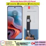 Motorola Moto G34 LCD Panel Price In Pakistan