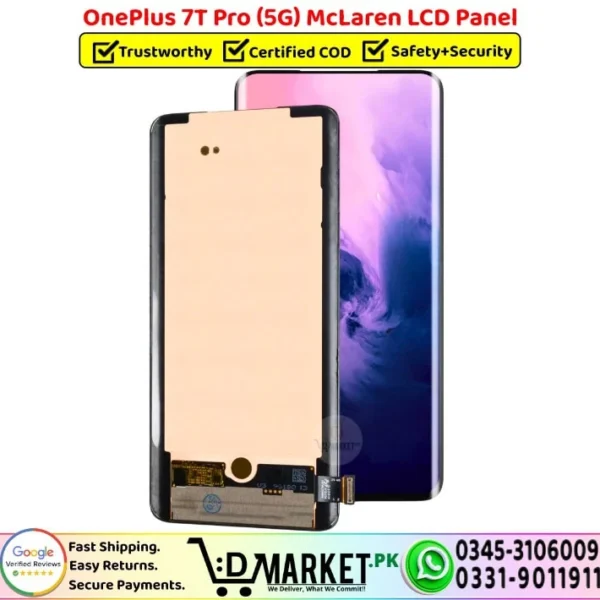 OnePlus 7T Pro 5G McLaren LCD Panel Unit Screen Replacement - DMarket.Pk