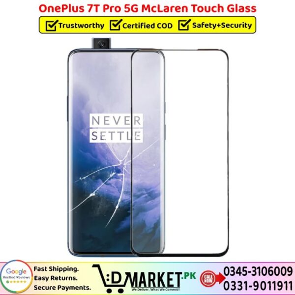 OnePlus 7T Pro 5G McLaren Touch Glass Price In Pakistan