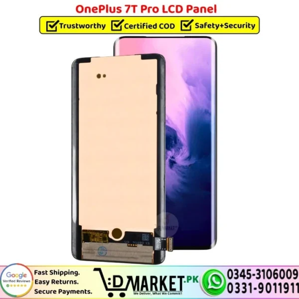 OnePlus 7T Pro LCD Panel Unit Screen Replacement - DMarket.Pk