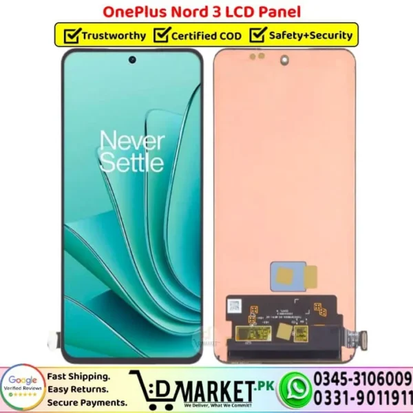 OnePlus Nord 3 LCD Panel Unit Screen Display - DMarket.Pk