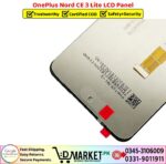 OnePlus Nord CE 3 Lite LCD Panel Price In Pakistan