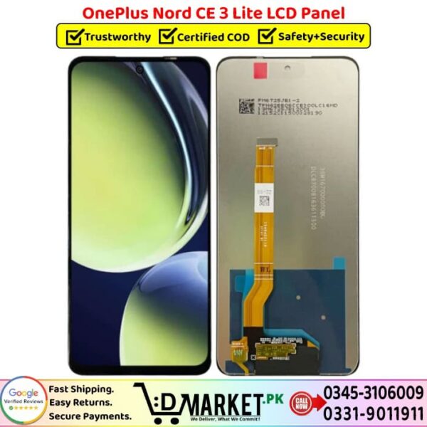 OnePlus Nord CE 3 Lite LCD Panel Price In Pakistan