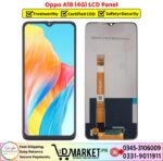 Oppo A18 4G LCD Panel Price In Pakistan