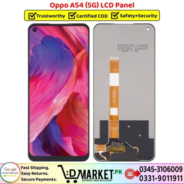 Oppo A54 5G LCD Panel Price In Pakistan