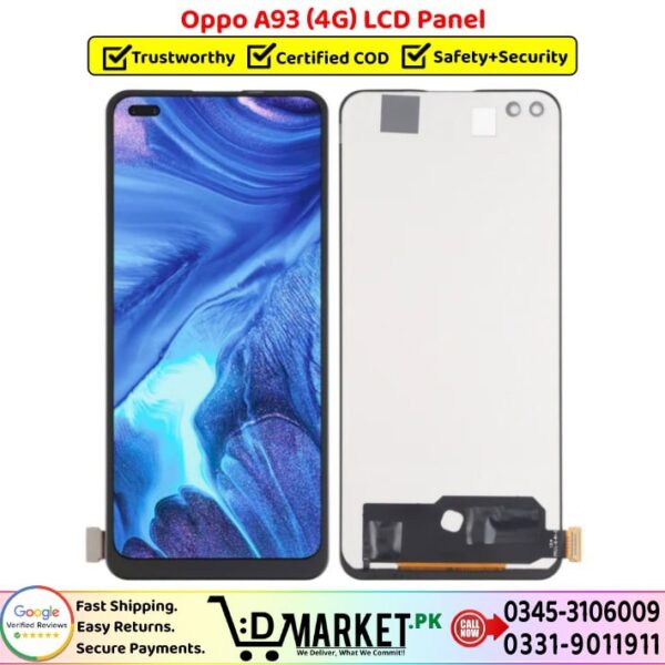 Oppo A93 4G LCD Panel Price In Pakistan