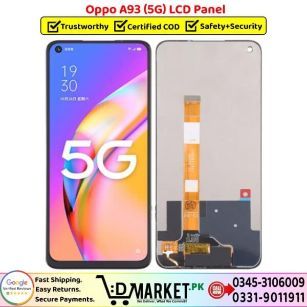 Oppo A93 5G LCD Panel Price In Pakistan