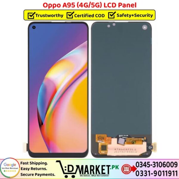 Oppo A95 LCD Panel Price In Pakistan