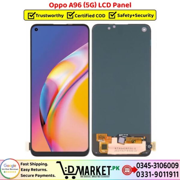 Oppo A96 5G LCD Panel Price In Pakistan