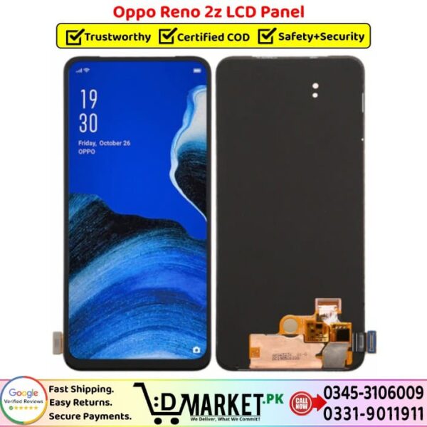 Oppo Reno 2z LCD Panel Price In Pakistan