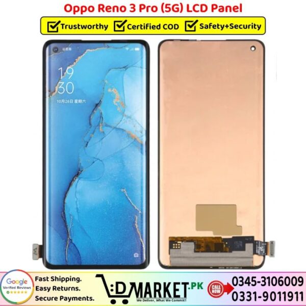 Oppo Reno 3 Pro 5G LCD Panel Price In Pakistan