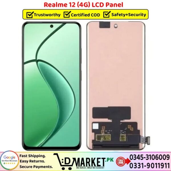 Realme 12 4G LCD Panel Price In Pakistan