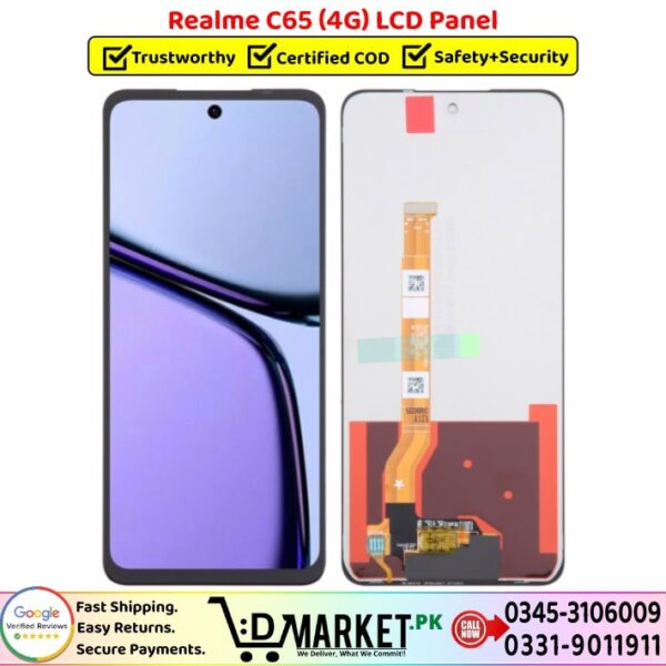 Realme C65 4G LCD Panel Price In Pakistan