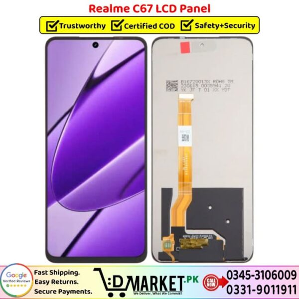 Realme C67 LCD Panel Price In Pakistan