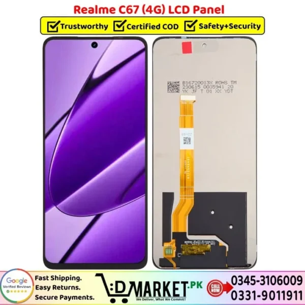 Realme C67 LCD Panel Price In Pakistan