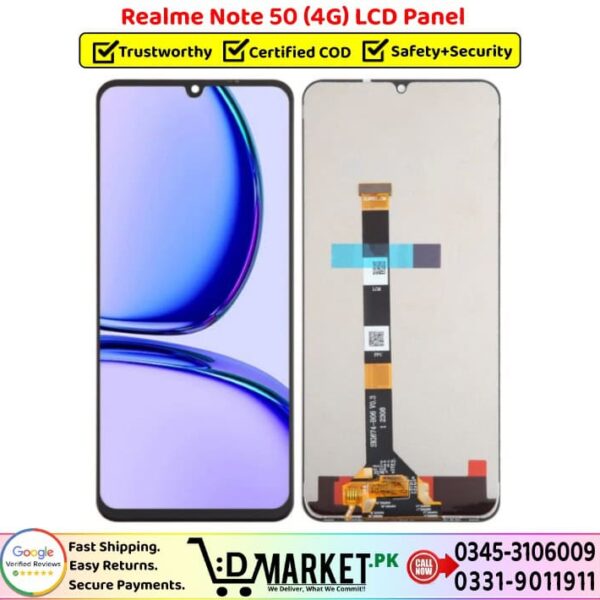 Realme Note 50 4G LCD Panel Price In Pakistan