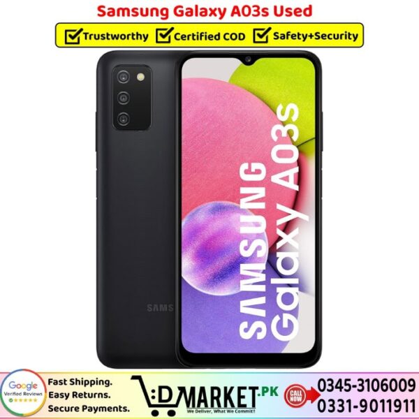 Samsung Galaxy A03s Used Price In Pakistan