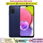 Samsung Galaxy A03s Used Price In Pakistan