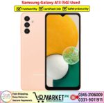 Samsung Galaxy A13 5G Used Price In Pakistan