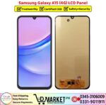 Samsung Galaxy A15 4G LCD Panel Price In Pakistan