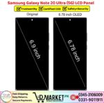 Samsung Galaxy Note 20 Ultra 5G LCD Panel Price In Pakistan