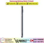 Samsung Galaxy Note 5 Used Price In Pakistan