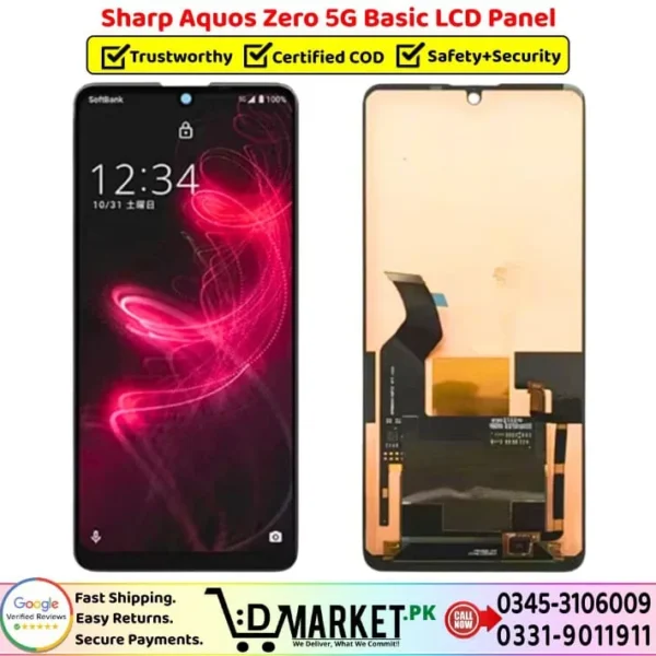 Sharp AQUOS Zero 5G Basic LCD Panel Price In Pakistan