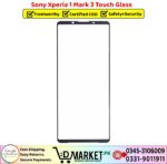 Sony Xperia 1 Mark 3 Touch Glass Price In Pakistan