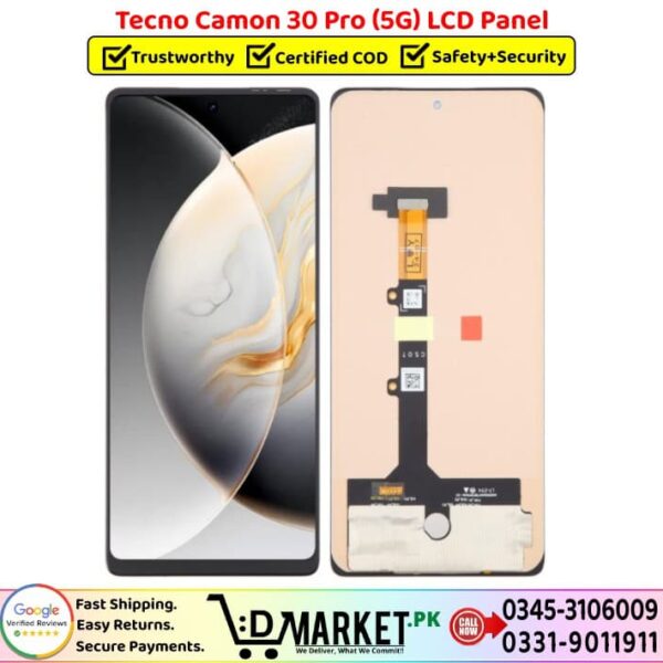 Tecno Camon 30 Pro 5G LCD Panel Price In Pakistan