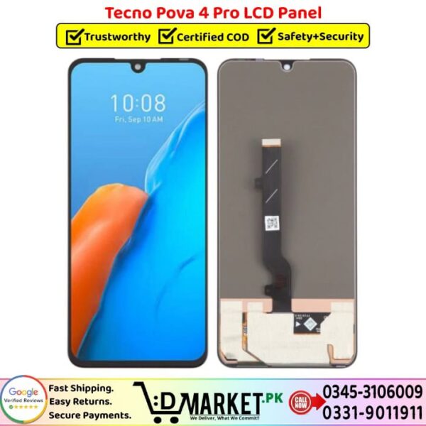 Tecno Pova 4 Pro LCD Panel Price In Pakistan