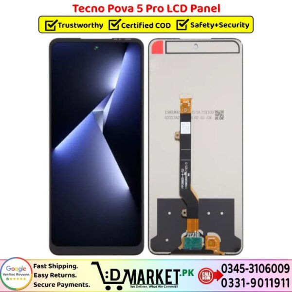 Tecno Pova 5 Pro LCD Panel Price In Pakistan