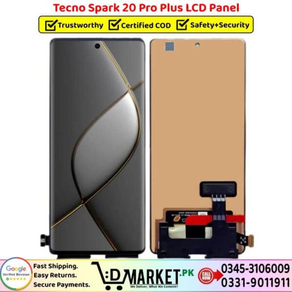 Tecno Spark 20 Pro Plus LCD Panel Price In Pakistan