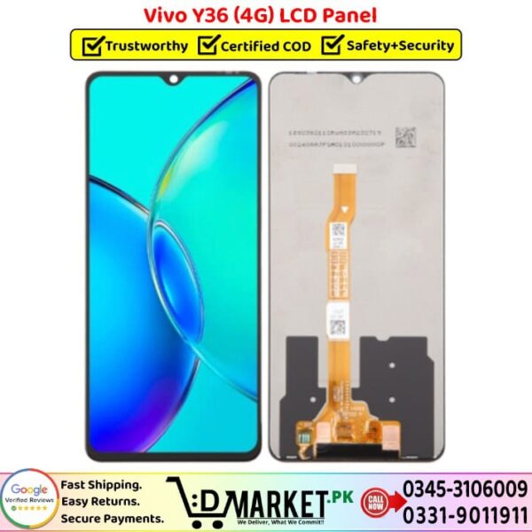 Vivo Y36 4G LCD Panel Price In Pakistan