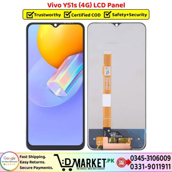 Vivo Y51s 4G LCD Panel Price In Pakistan