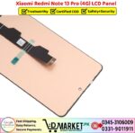 Xiaomi Redmi Note 13 Pro 4G LCD Panel Price In Pakistan