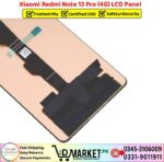 Xiaomi Redmi Note 13 Pro 4G LCD Panel Price In Pakistan