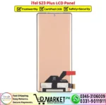 iTel S23 Plus LCD Panel Unit Screen Display Replacement - DMarket.Pk