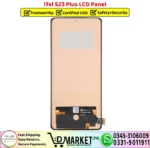 iTel S23 Plus LCD Panel Unit Screen Display Replacement - DMarket.Pk