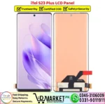 iTel S23 Plus LCD Panel Unit Screen Display Replacement - DMarket.Pk