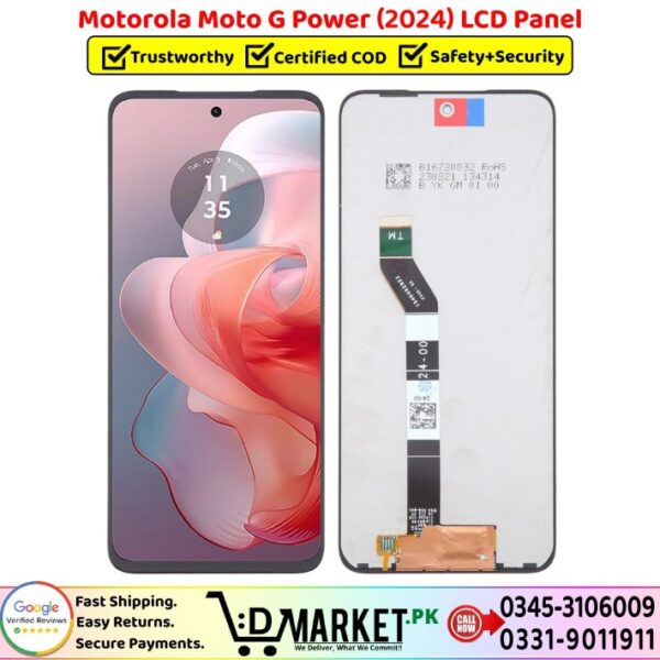 Motorola Moto G Power 2024 LCD Panel Price In Pakistan