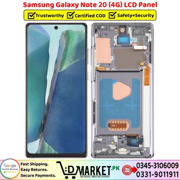 Samsung Galaxy Note 20 4G LCD Panel Price In Pakistan