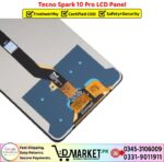 Tecno Spark 10 Pro LCD Panel Price In Pakistan