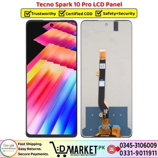 Tecno Spark 10 Pro LCD Panel Price In Pakistan