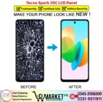 Tecno Spark 20C LCD Panel Price In Pakistan