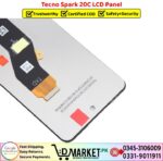 Tecno Spark 20C LCD Panel Price In Pakistan