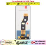 Tecno Spark 20C LCD Panel Price In Pakistan