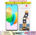 Tecno Spark 20C LCD Panel Price In Pakistan