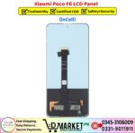 Xiaomi Poco F6 LCD Panel Price In Pakistan